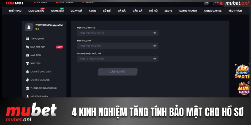 4 kinh nghiệm giúp tăng tính bảo mật cho hồ sơ của bạn